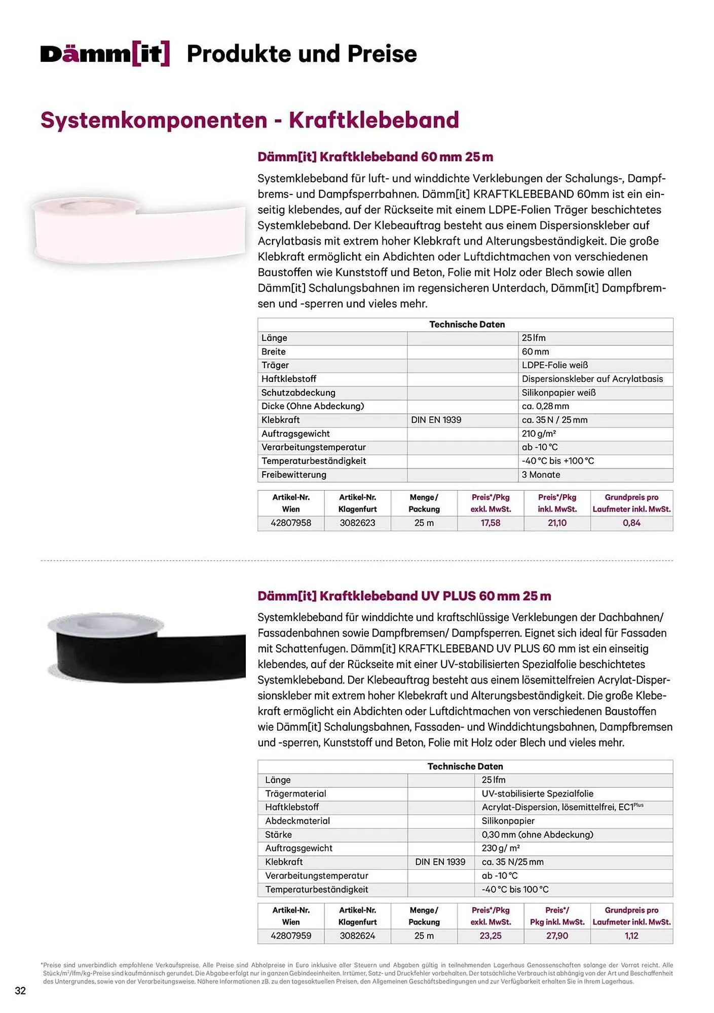 Lagerhaus Graz Land Flugblatt von 22. März bis 31. Dezember 2025 - Flugblätt seite  32