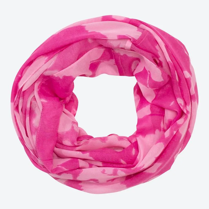 Damen-Loop-Schal mit schickem Muster