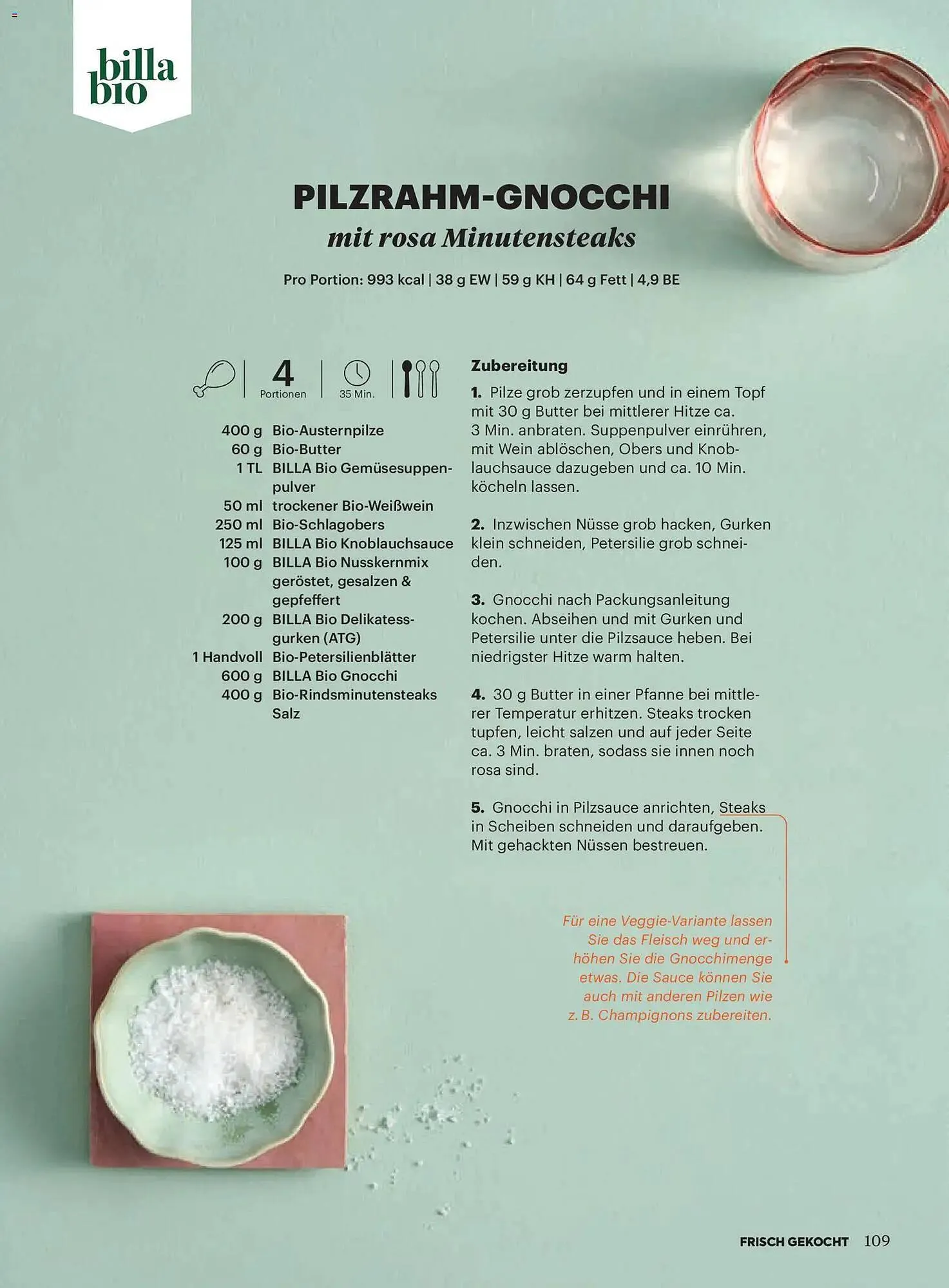 Billa Flugblatt von 1. März bis 30. April 2026 - Flugblätt seite 107