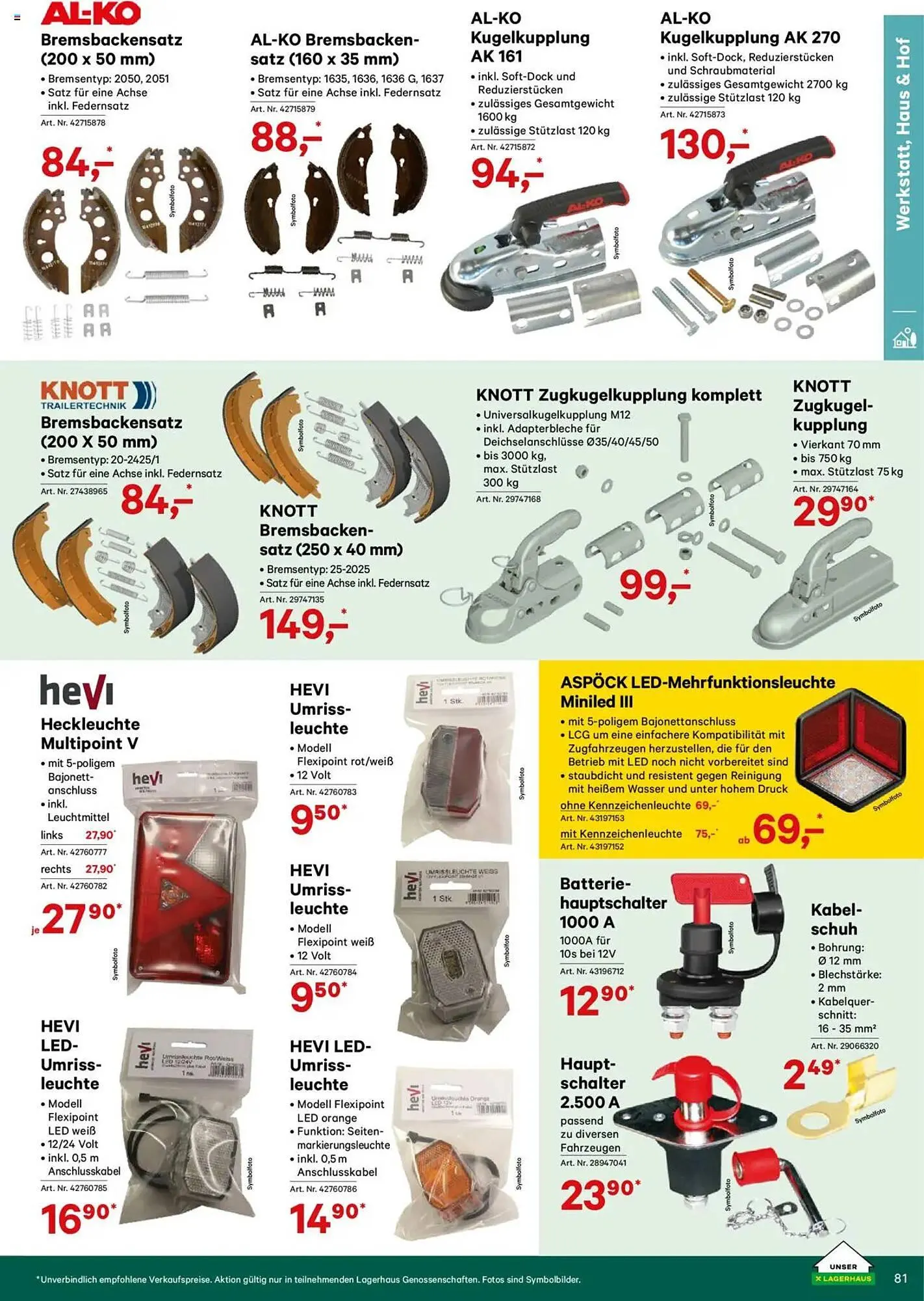 Lagerhaus Flugblatt von 1. Jänner bis 20. Februar 2025 - Flugblätt seite  81