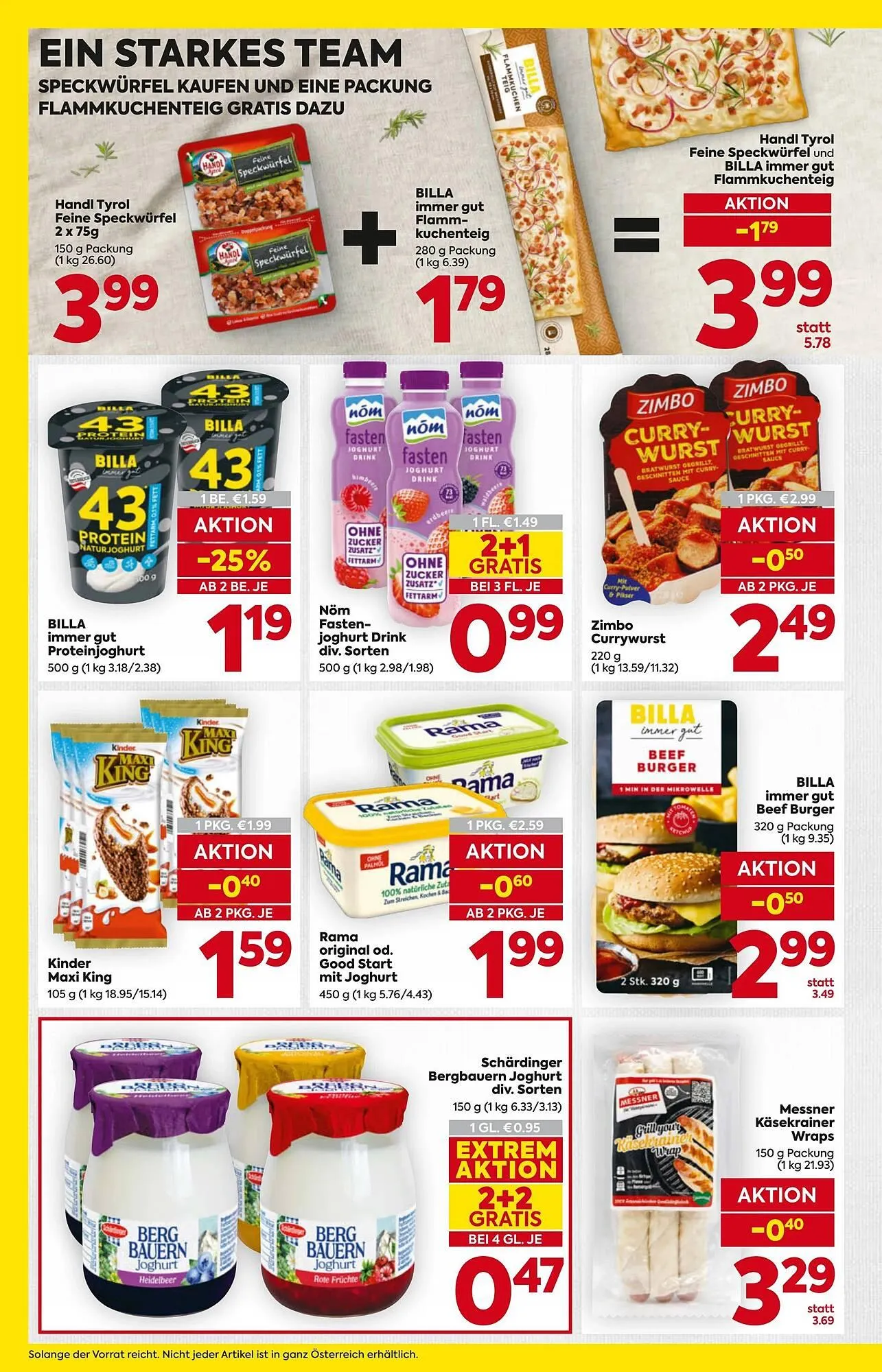 Billa Corso Flugblatt von 8. Jänner bis 14. Jänner 2026 - Flugblätt seite  12