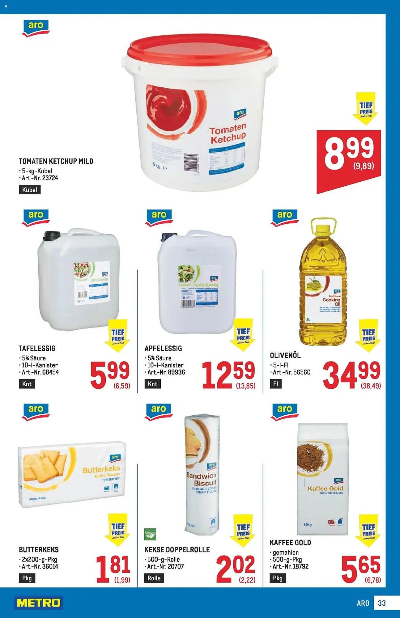 Metro Flugblatt von 8. Jänner bis 21. Jänner 2026 - Flugblätt seite  33