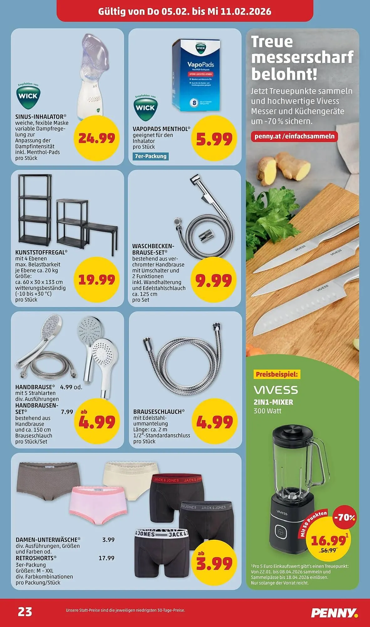 PENNY Flugblatt von 5. Februar bis 11. Februar 2026 - Flugblätt seite  23