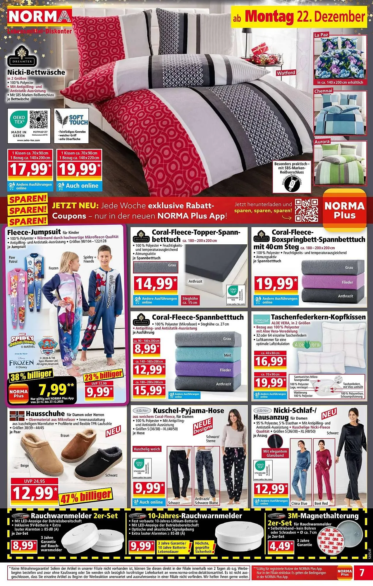 Norma Prospekt von 22. Dezember bis 28. Dezember 2025 - Flugblätt seite  7