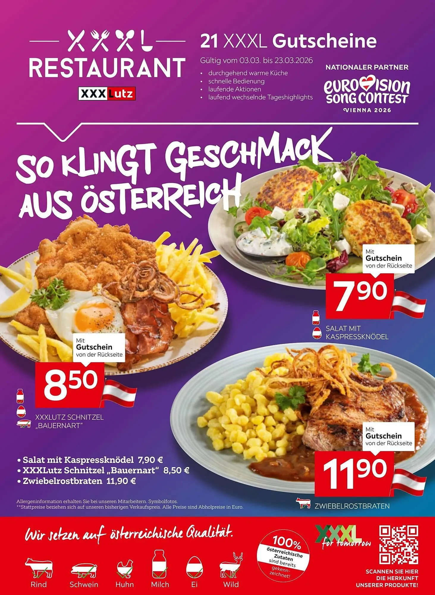 XXXLutz Prospekt von 3. März bis 23. März 2026 - Flugblätt seite  1