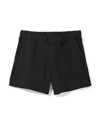 dames korte sweatbroek Dhalia zwart
