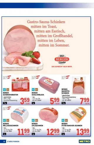 METRO Flugblatt Non-Food von 28. Mai bis 10. Juni 2026 - Flugblätt seite  10
