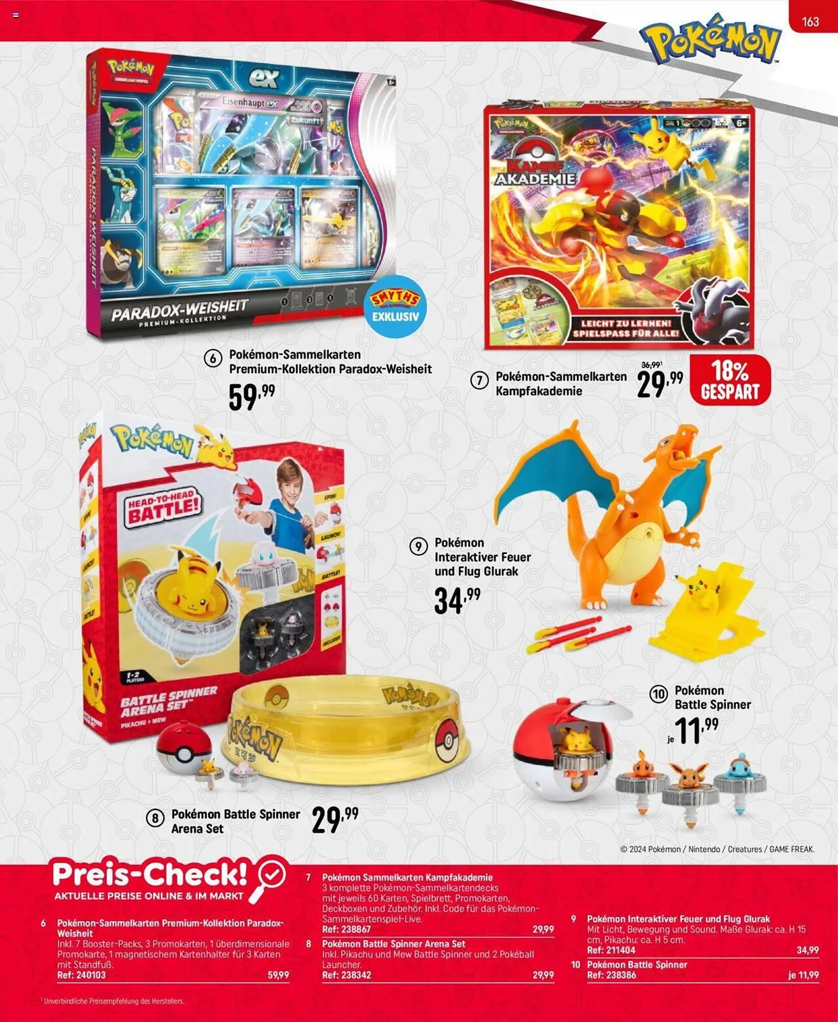 Smyths Toys Flugblatt von 25. September bis 13. Dezember 2024 - Flugblätt seite  163