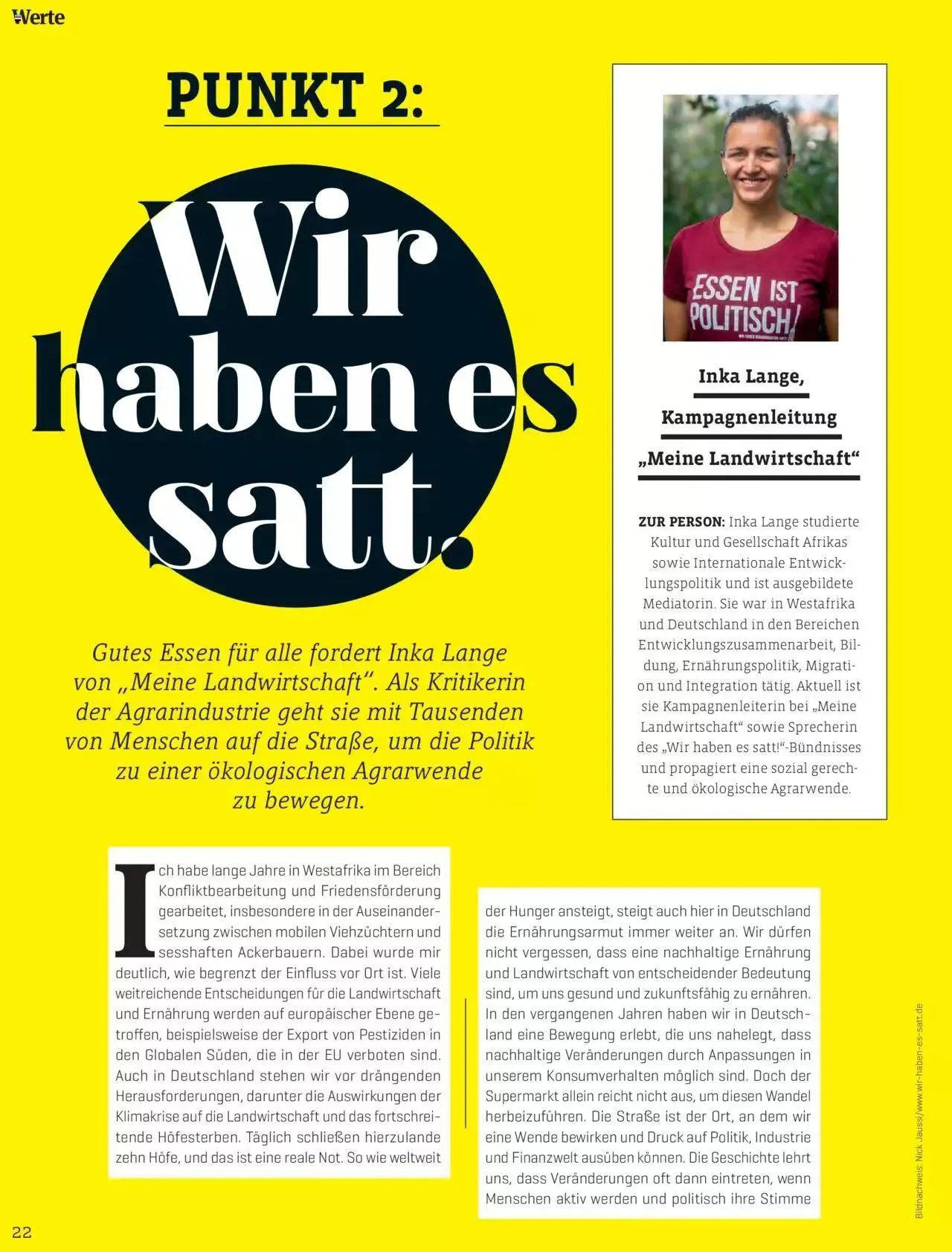 Denns BioMarkt KREO Magazin von 14. Februar bis 3. März 2024 - Flugblätt seite  22