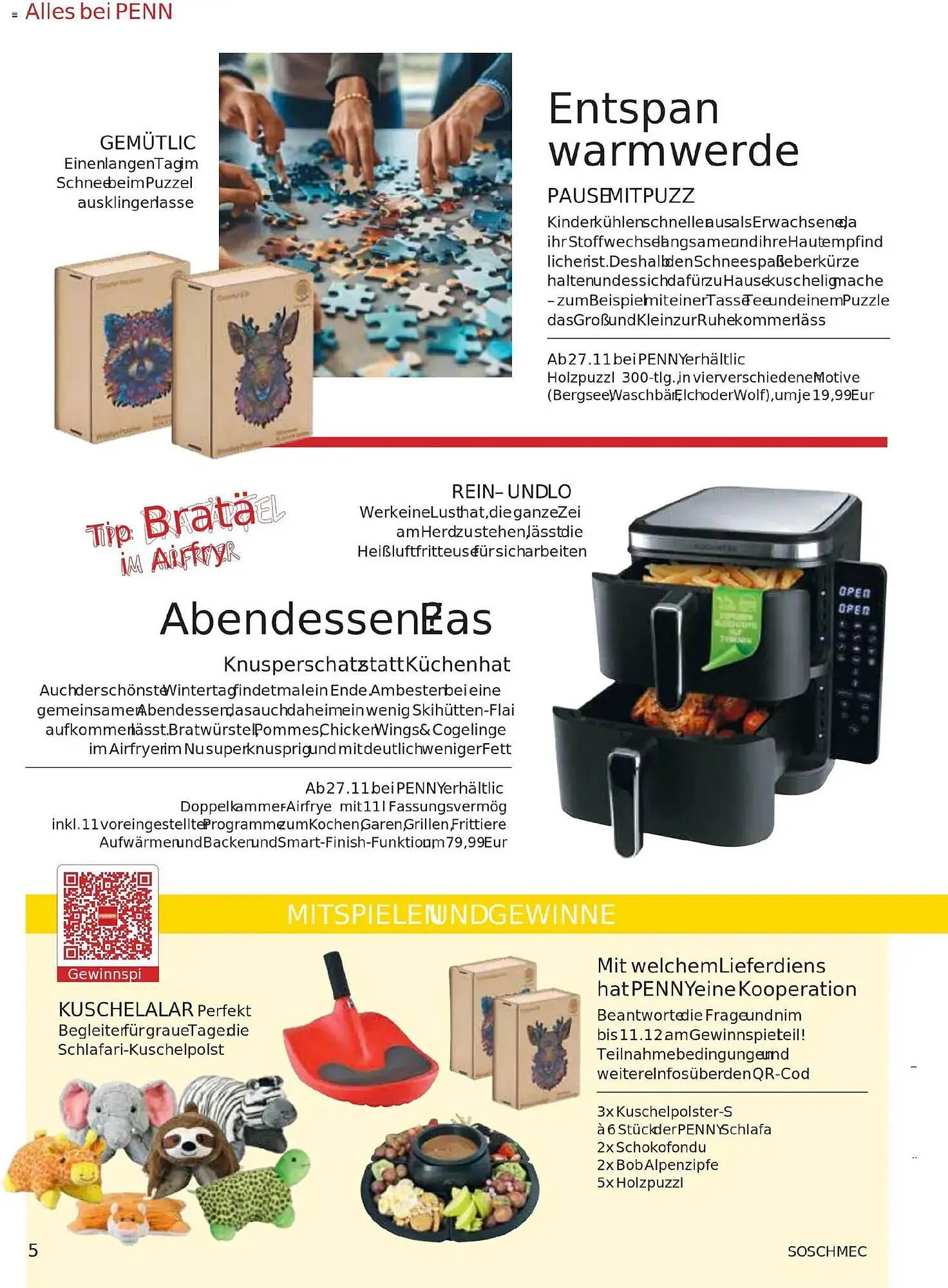 PENNY Flugblatt von 9. November bis 10. November 2026 - Flugblätt seite  58