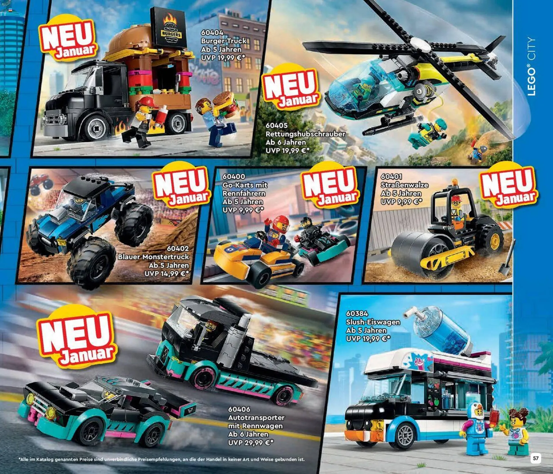 Lego Flugblatt von 4. Jänner bis 30. Juni 2024 - Flugblätt seite  57