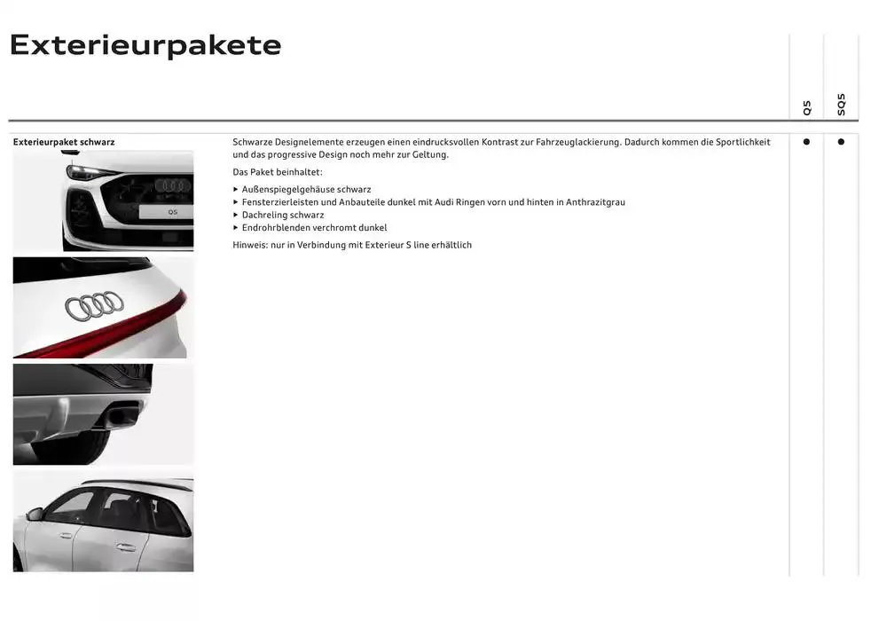 Audi Q5 SUV von 6. Dezember bis 6. Dezember 2025 - Flugblätt seite  29