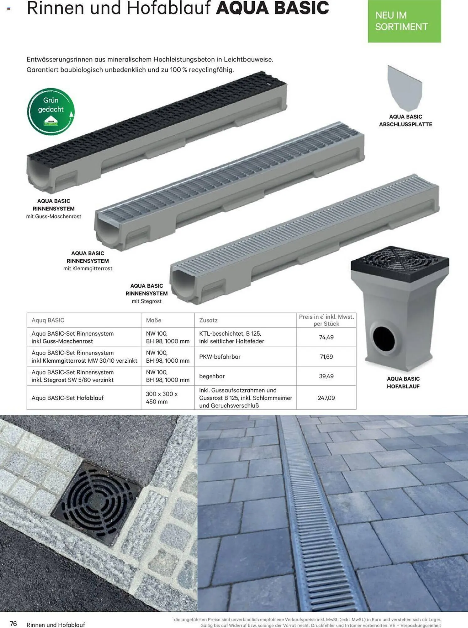 Lagerhaus Flugblatt von 2. März bis 31. Dezember 2023 - Flugblätt seite  76