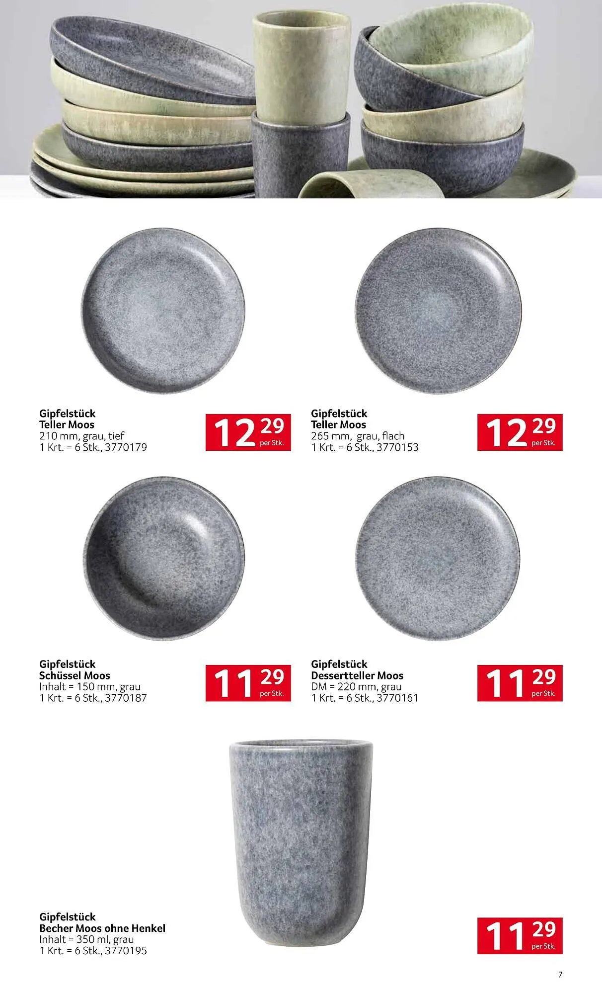 Transgourmet Flugblatt von 26. Oktober bis 27. Dezember 2025 - Flugblätt seite  7