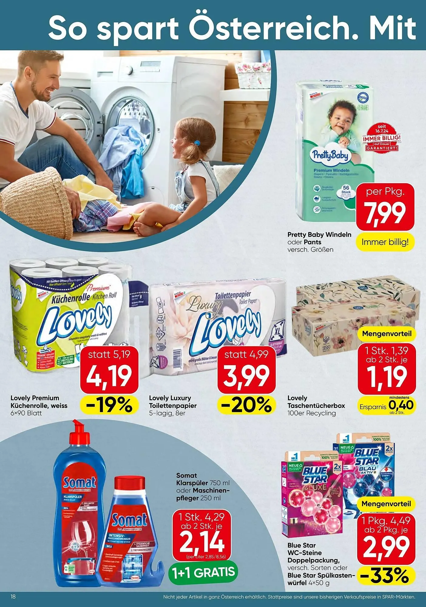 Spar Flugblatt von 23. Dezember bis 31. Dezember 2025 - Flugblätt seite  18