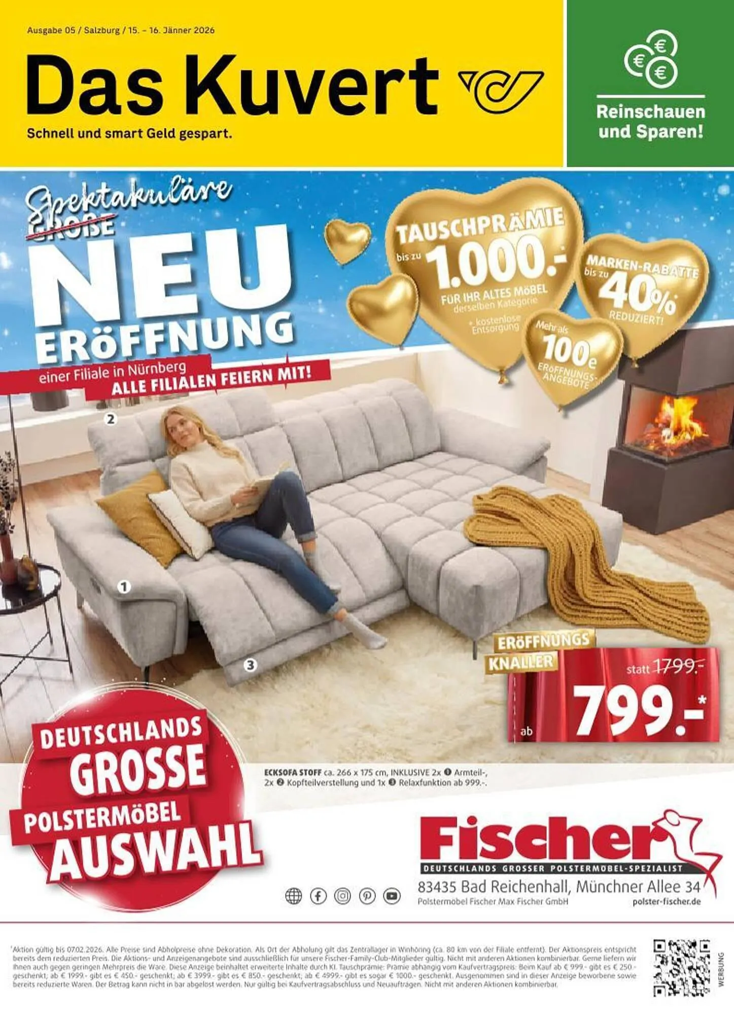 XXXLutz Prospekt von 15. Jänner bis 19. Jänner 2026 - Flugblätt seite  1