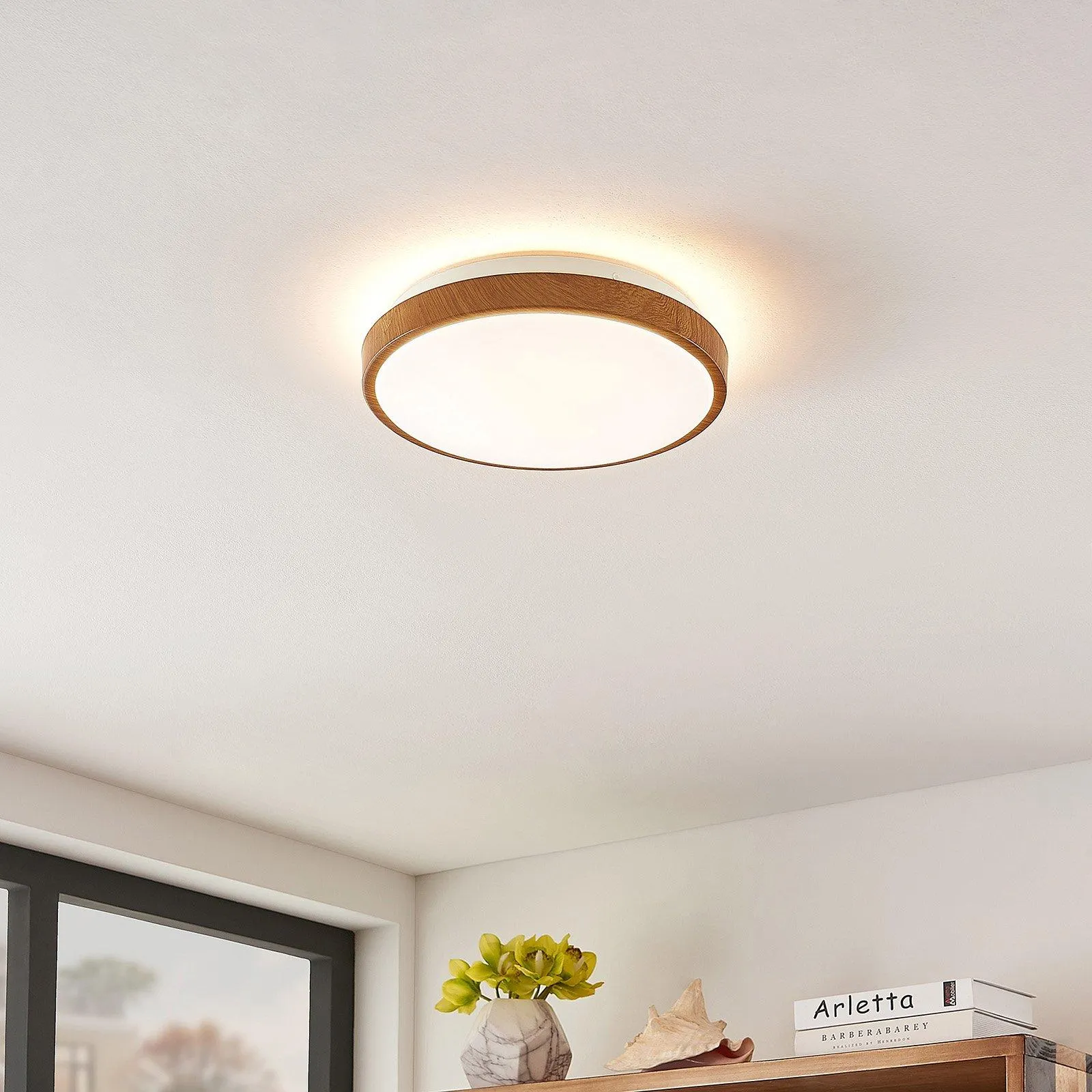 Lindby Mendosa LED-Deckenleuchte, rund