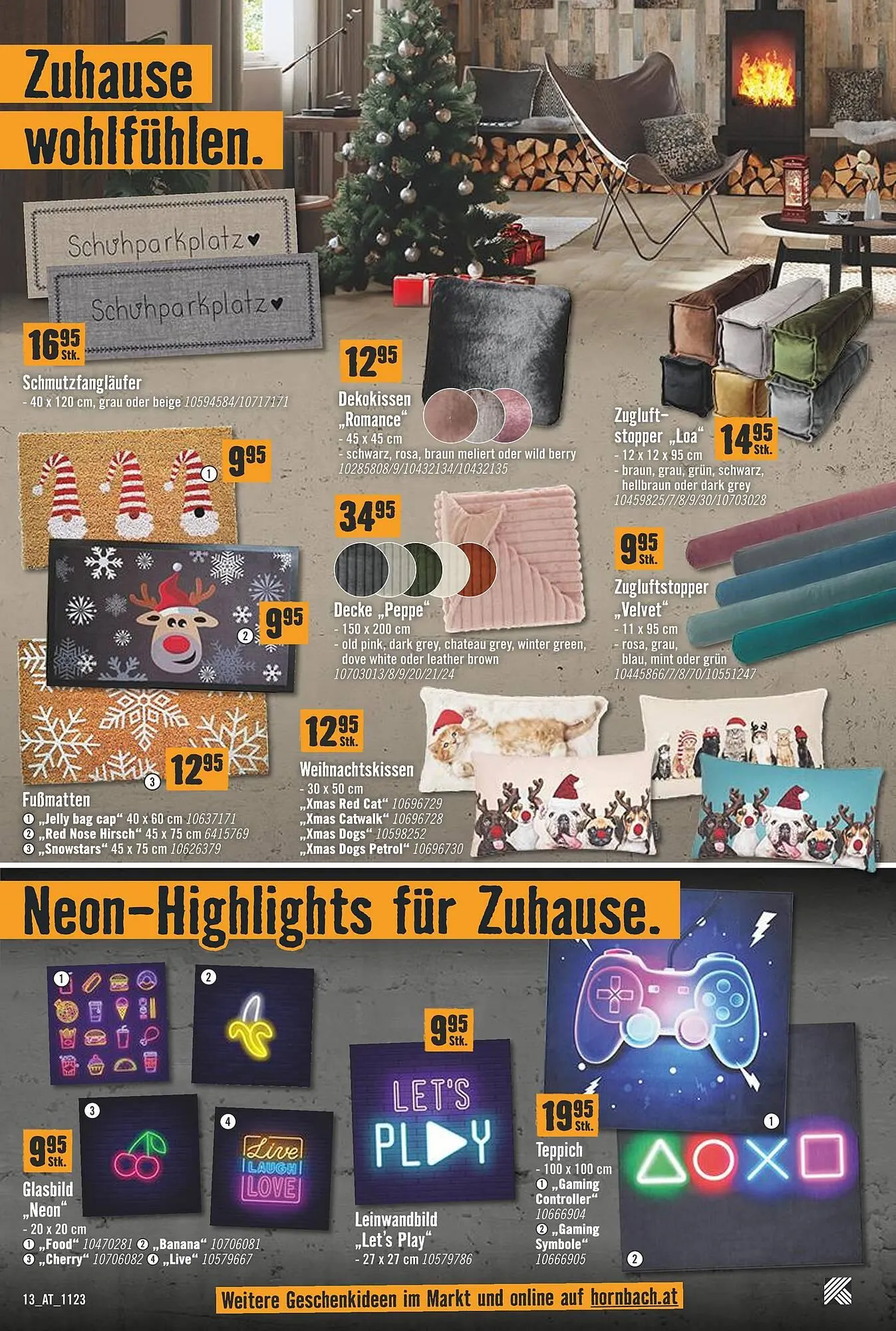 Hornbach Flugblatt von 6. Dezember bis 22. Dezember 2023 - Flugblätt seite  13