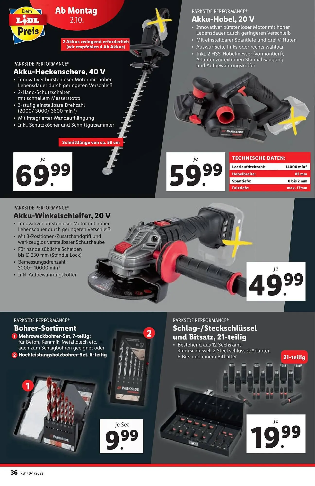 Lidl Flugblatt von 27. September bis 4. Oktober 2023 - Flugblätt seite 38