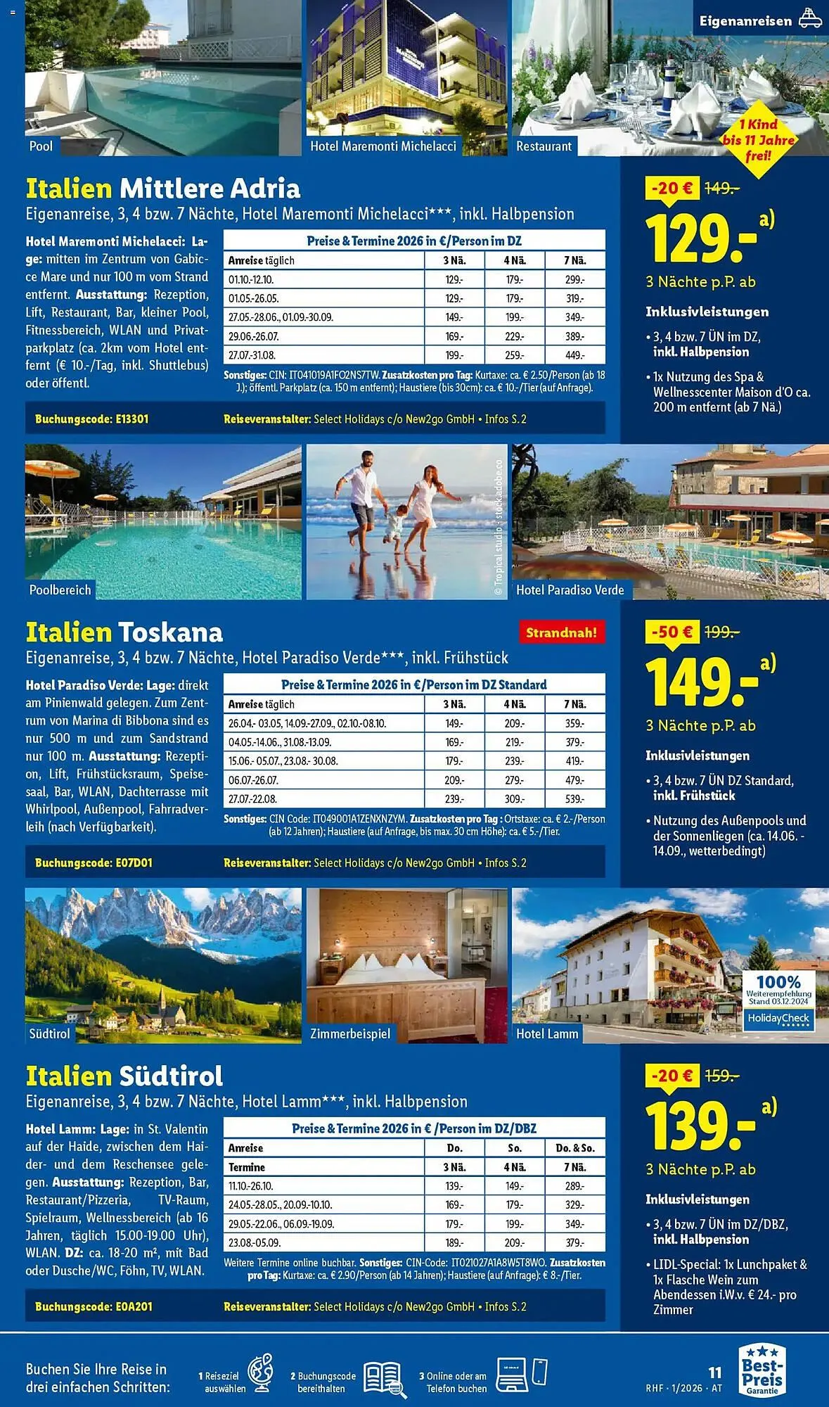 Lidl Flugblatt von 29. Dezember bis 31. Jänner 2026 - Flugblätt seite  11