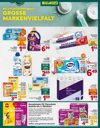 BILLA PLUS Flugblatt von 1. Oktober bis 7. Oktober 2026 - Flugblätt seite  15
