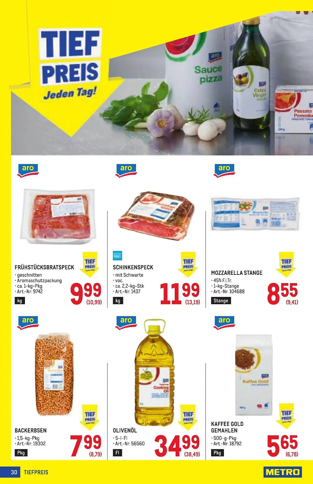 Metro Flugblatt von 16. April bis 29. April 2026 - Flugblätt seite  30