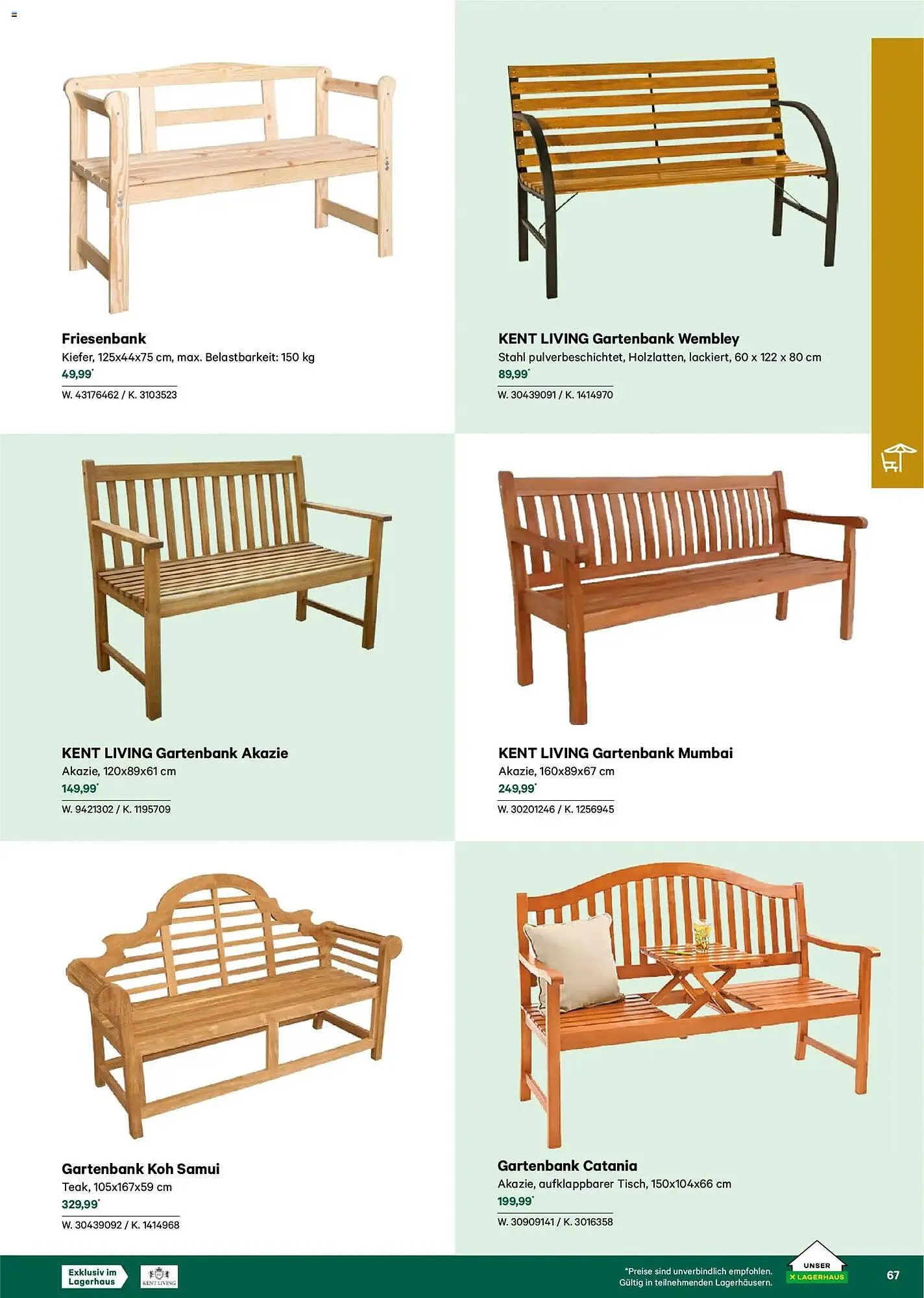 Lagerhaus Flugblatt von 22. Februar bis 31. Mai 2026 - Flugblätt seite 67