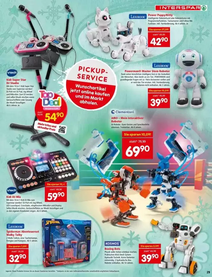 Tolles Angebot für alle Kunden von 29. Oktober bis 12. November 2024 - Flugblätt seite 29