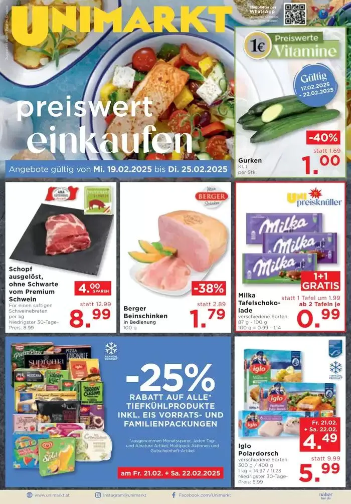 Unimarkt flugblatt - 1