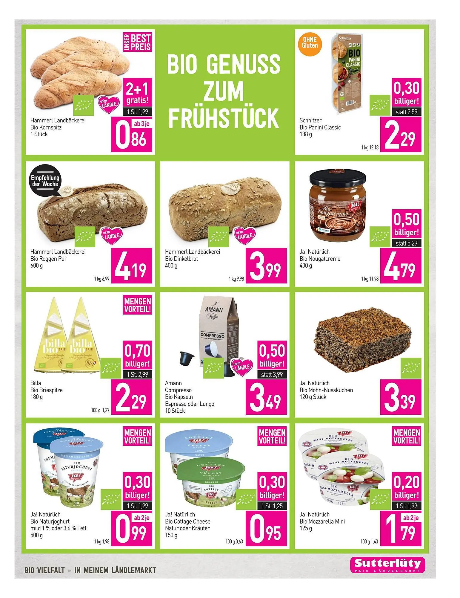 Sutterlüty Flugblatt von 7. September bis 12. September 2023 - Flugblätt seite  3