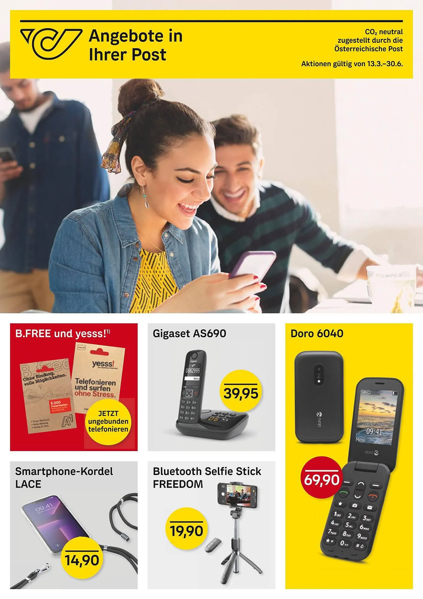 Post Flugblatt von 13. März bis 30. Juni 2024 - Flugblätt seite