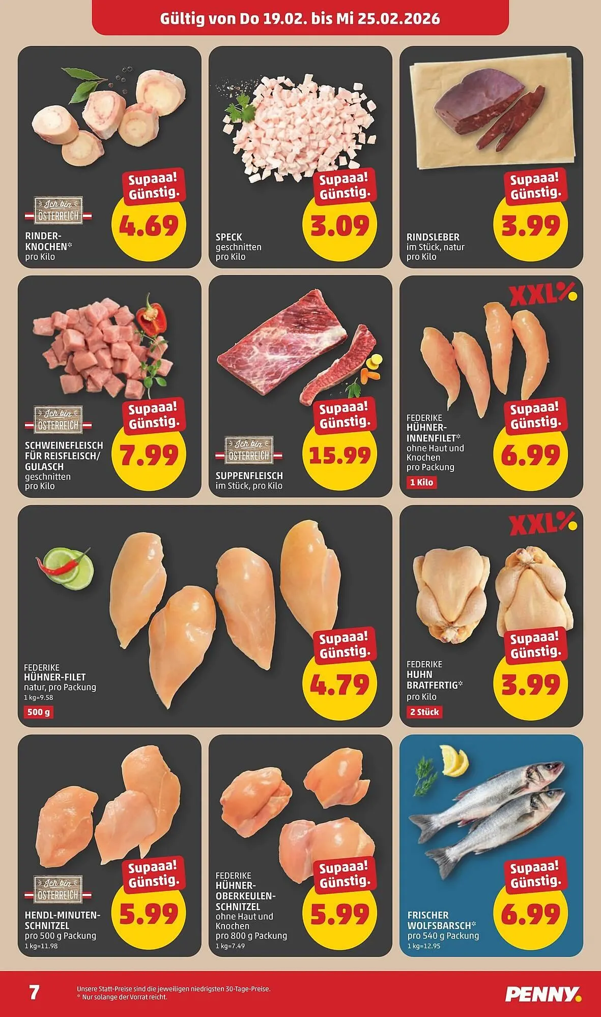 PENNY Flugblatt von 19. Februar bis 26. Februar 2026 - Flugblätt seite  7