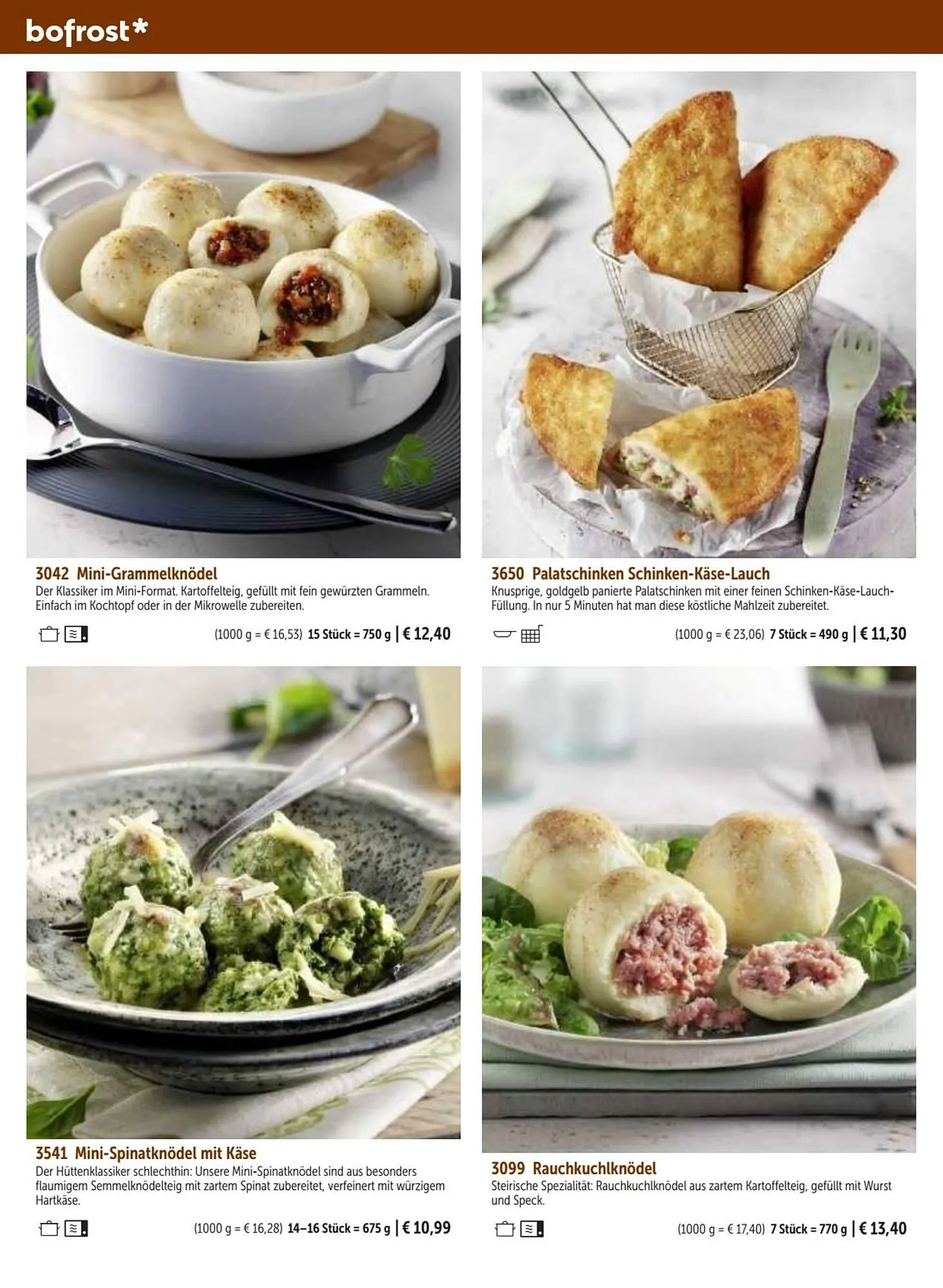 Bofrost Flugblatt von 25. September bis 29. Februar 2024 - Flugblätt seite  76