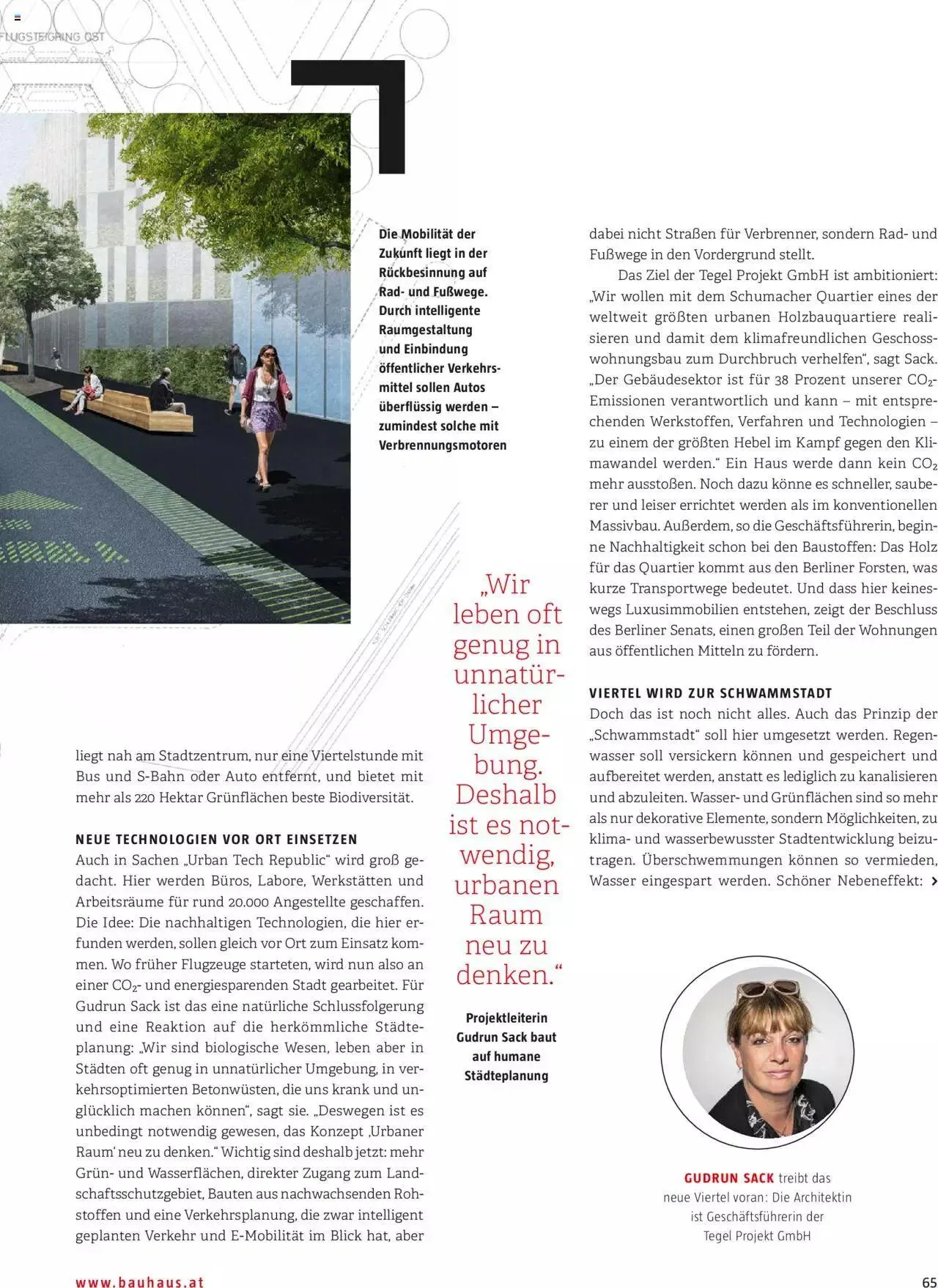 Bauhaus passt! Magazin von 24. Jänner bis 31. Dezember 2023 - Flugblätt seite 65