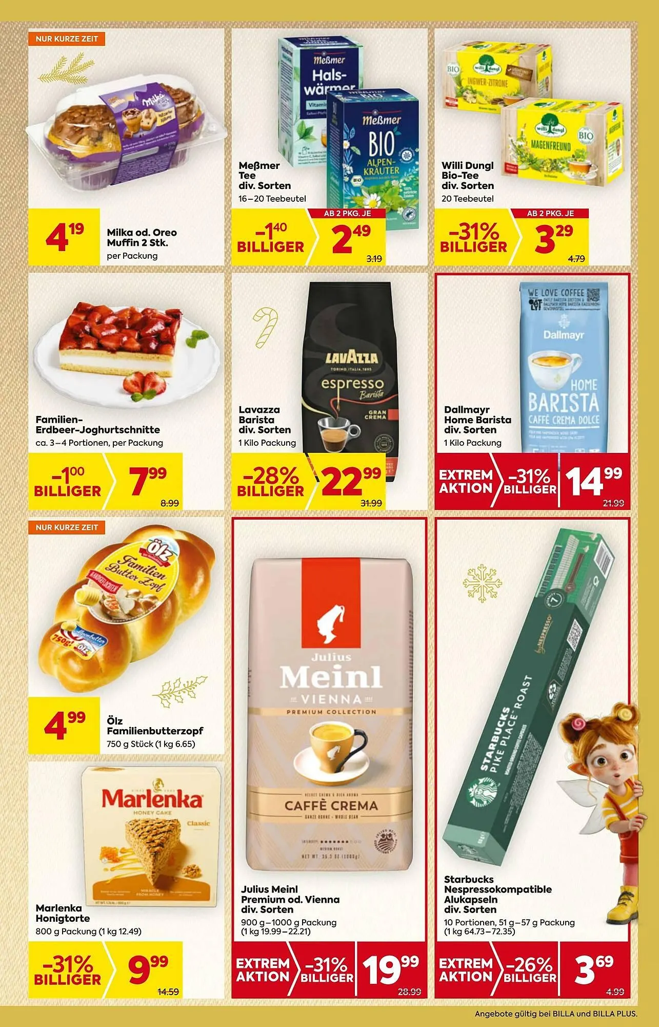 Billa Corso Flugblatt von 4. Dezember bis 10. Dezember 2025 - Flugblätt seite  15