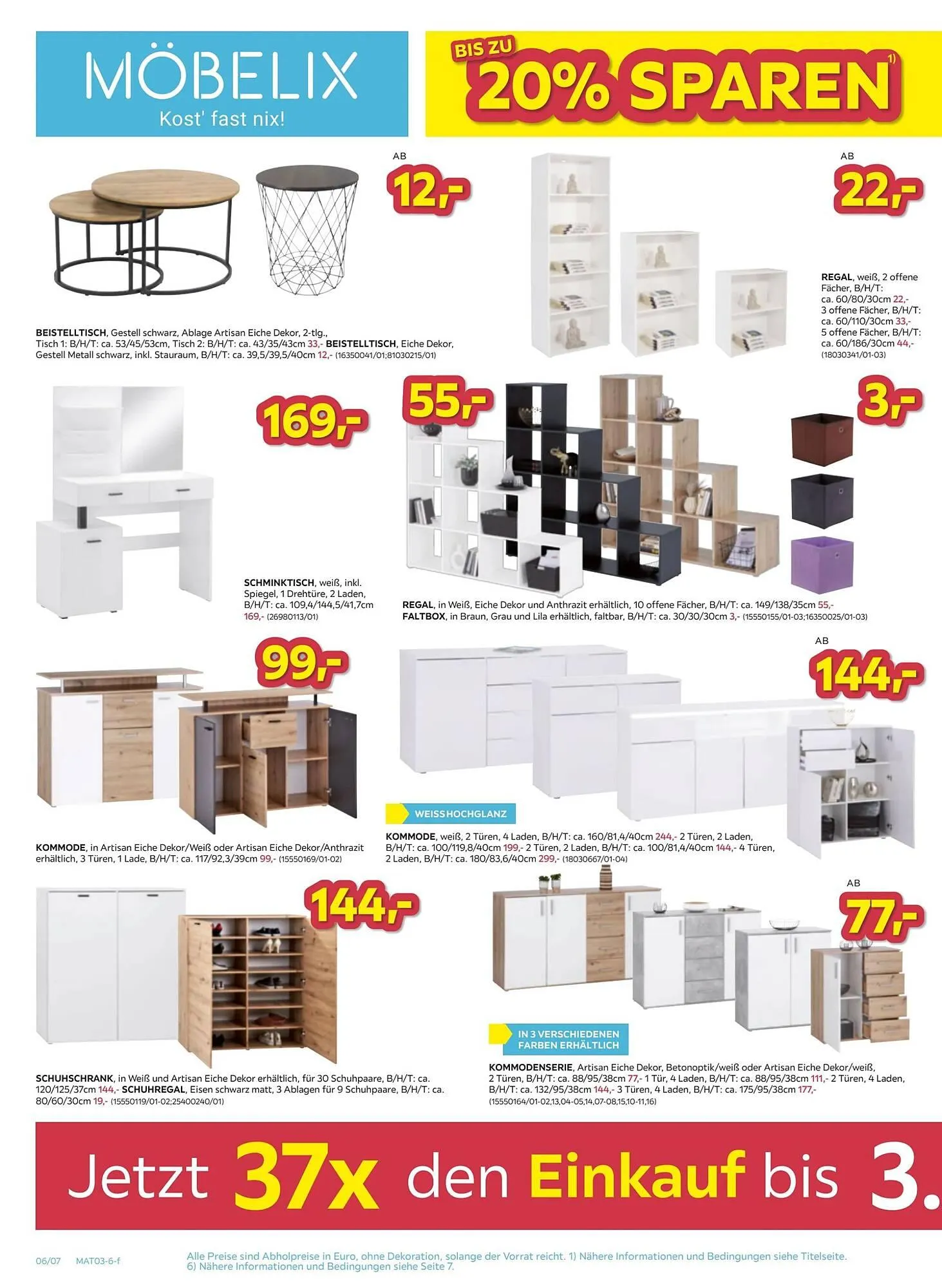 Möbelix Prospekt von 3. März bis 9. März 2026 - Flugblätt seite 6