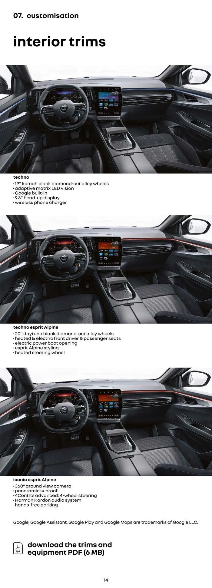 RENAULT AUSTRAL E-TECH FULL HYBRID 200 HP von 16. Februar bis 16. Februar 2025 - Flugblätt seite  14