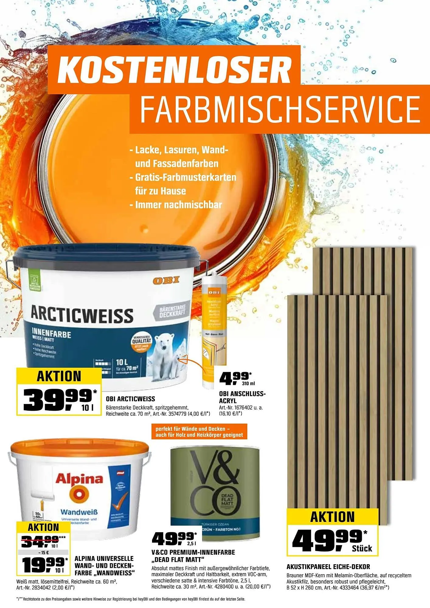 OBI Flugblatt von 1. Februar bis 28. Februar 2026 - Flugblätt seite 9