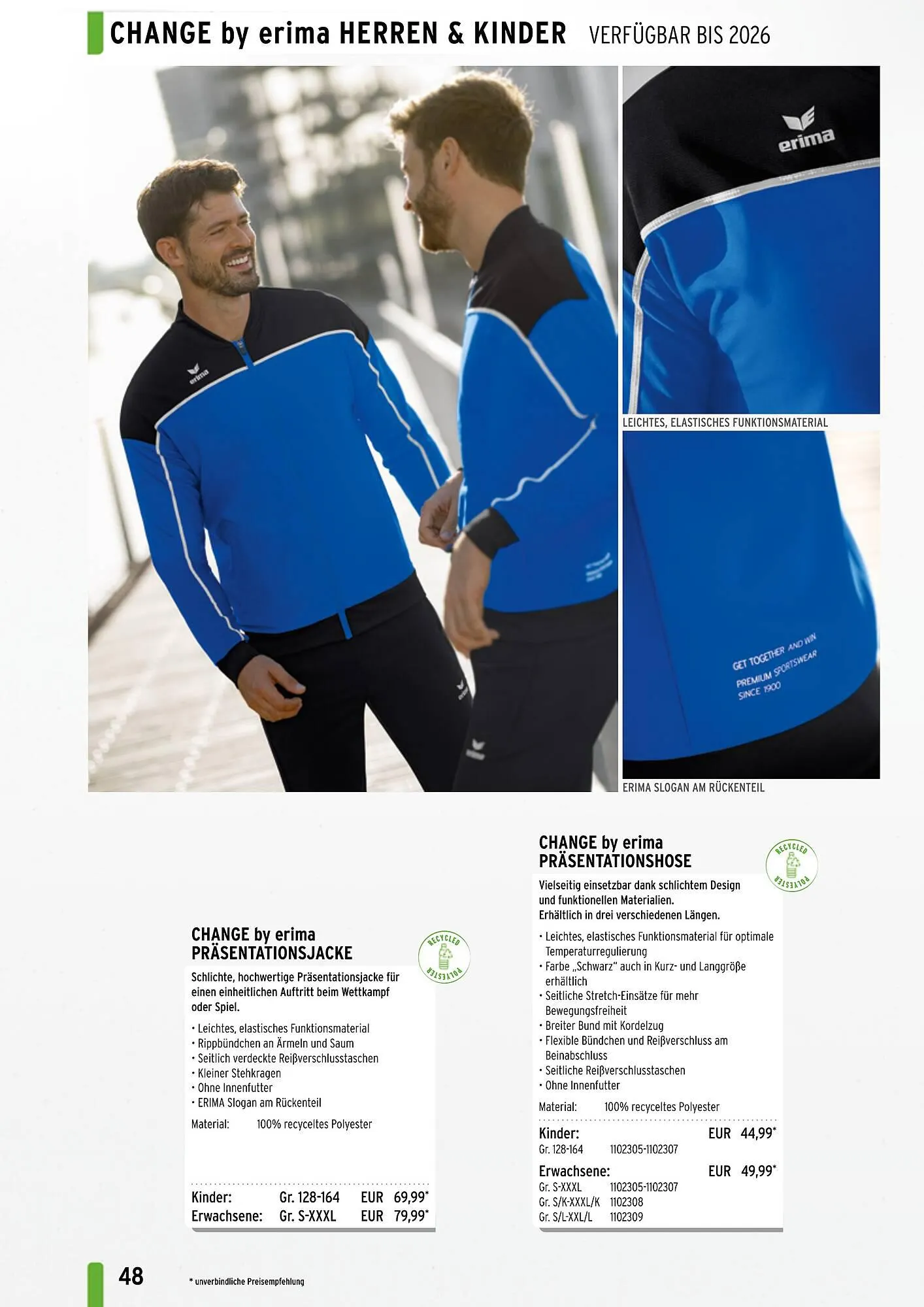 ERIMA Flugblatt von 2. Jänner bis 31. Dezember 2024 - Flugblätt seite  48
