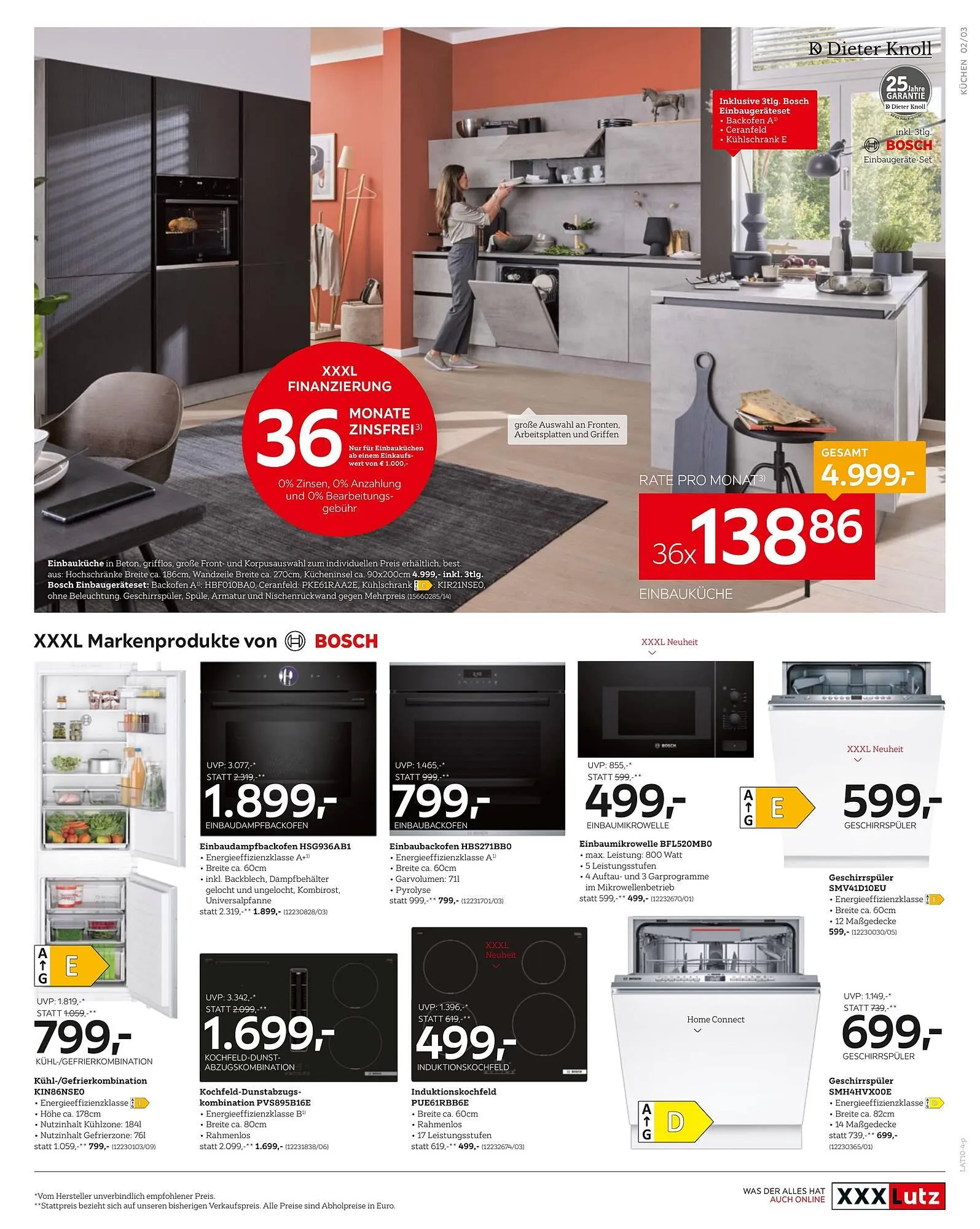 XXXLutz Flugblatt von 14. Oktober bis 14. November 2024 - Flugblätt seite 3