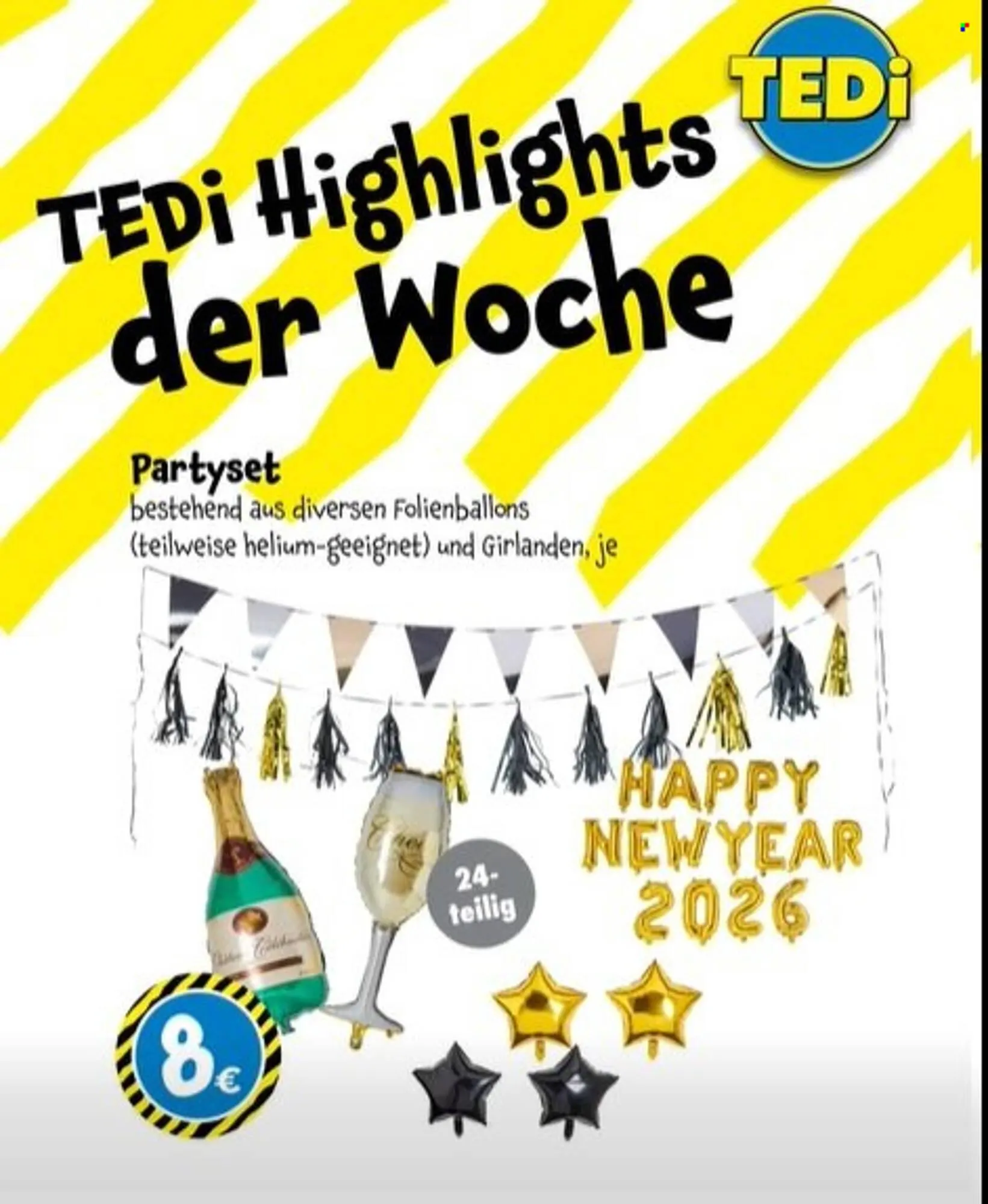 TEDi Prospekt von 18. Dezember bis 26. Dezember 2025 - Flugblätt seite  8