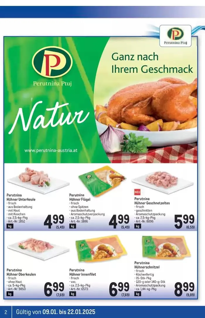 Rabatte und Aktionen von 8. Jänner bis 22. Jänner 2025 - Flugblätt seite  2