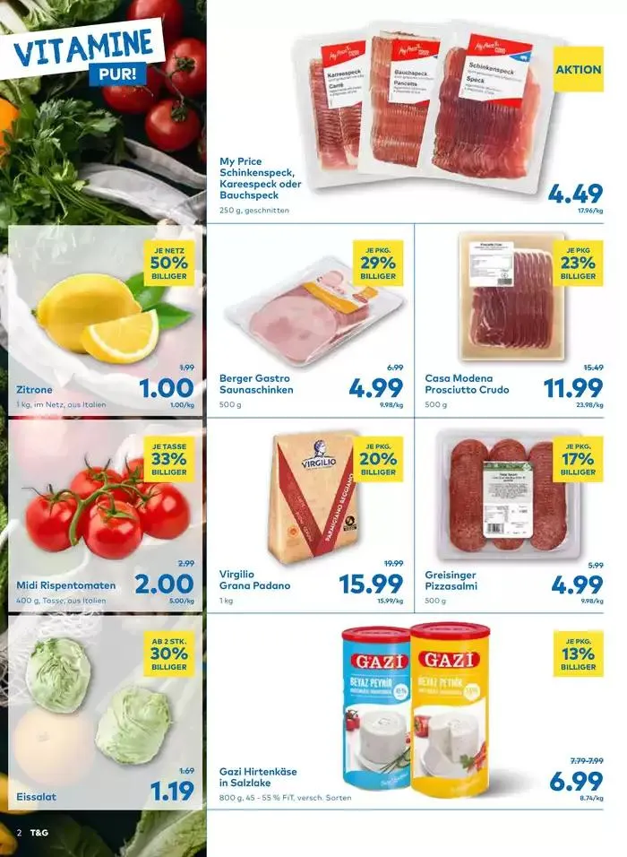 Tolles Angebot für alle Kunden von 8. Jänner bis 15. Jänner 2025 - Flugblätt seite  2