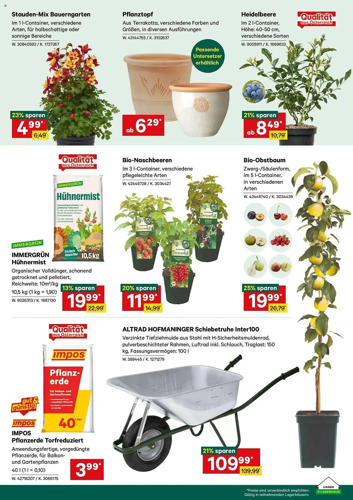 Lagerhaus Flugblatt von 8. April bis 26. April 2026 - Flugblätt seite 3