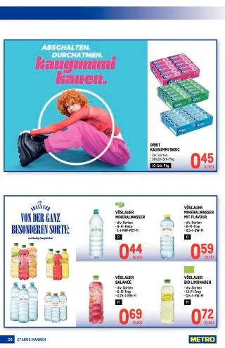 METRO Flugblatt Food - Starke Marken von 17. September bis 30. September 2026 - Flugblätt seite  20