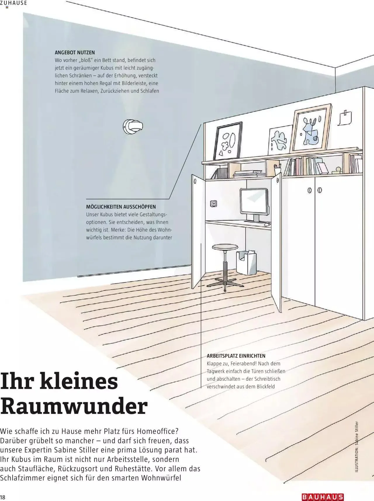 Bauhaus passt! Magazin von 24. Jänner bis 31. Dezember 2023 - Flugblätt seite 18