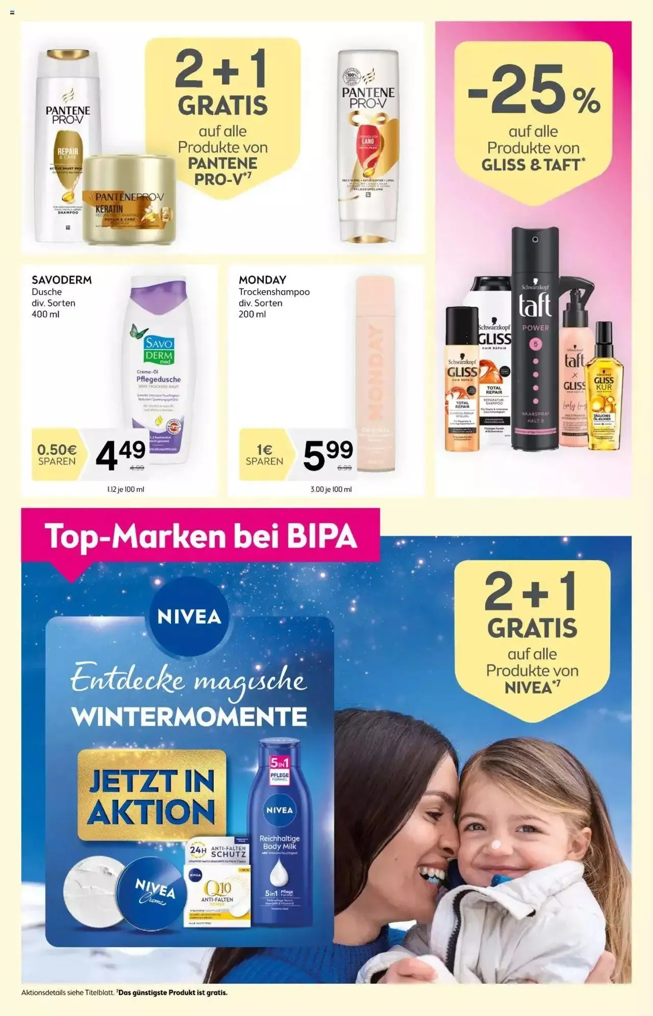 Bipa Black Friday von 16. November bis 29. November 2023 - Flugblätt seite  7