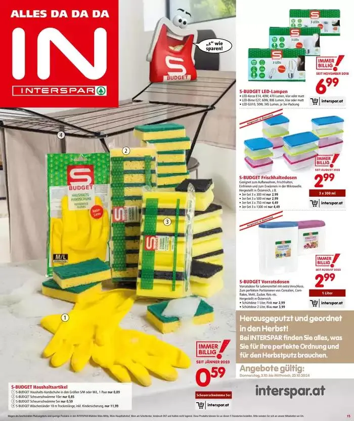 Attraktive Angebote entdecken von 1. Oktober bis 15. Oktober 2024 - Flugblätt seite  16