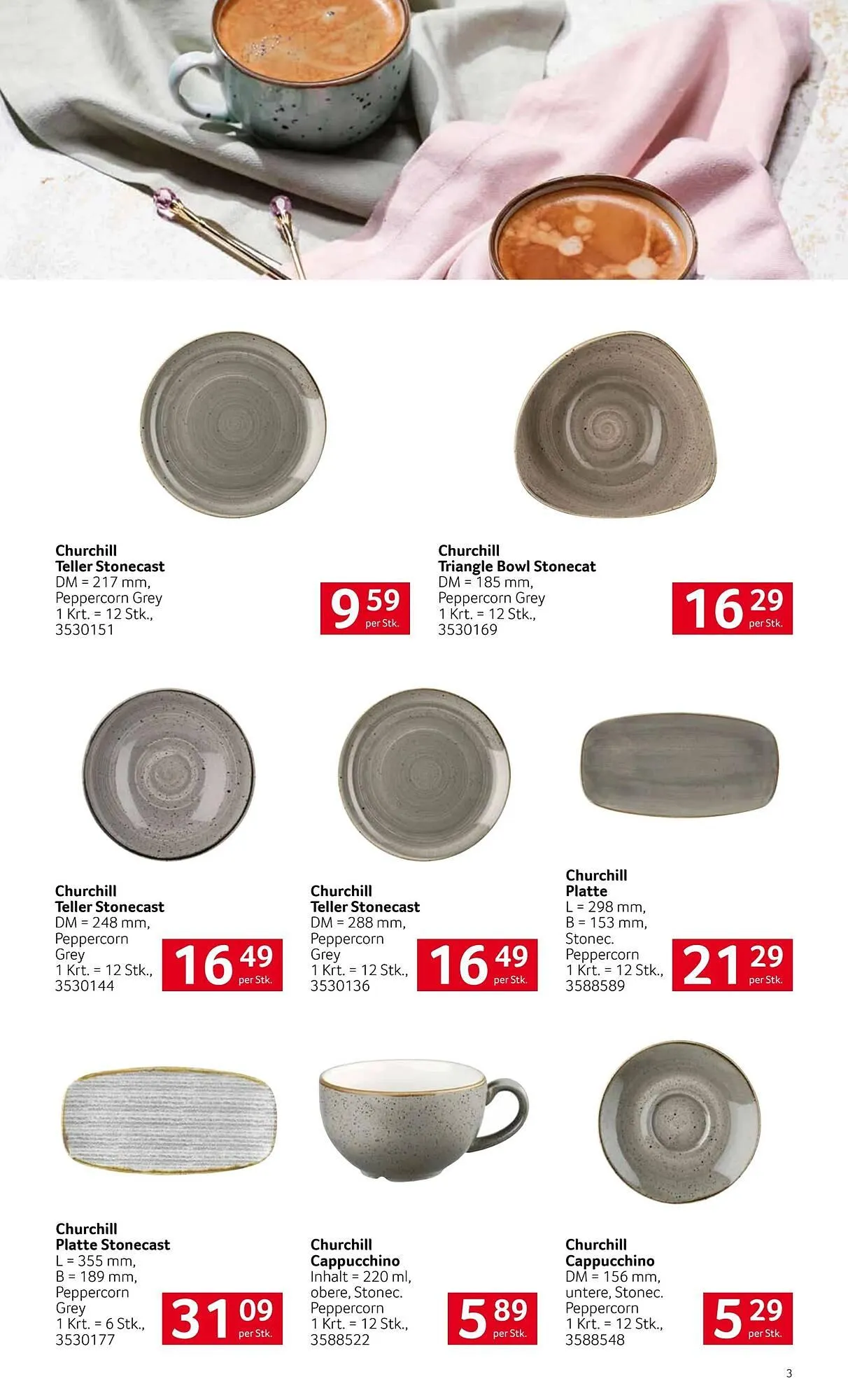 Transgourmet Flugblatt von 28. Oktober bis 29. Dezember 2024 - Flugblätt seite 3