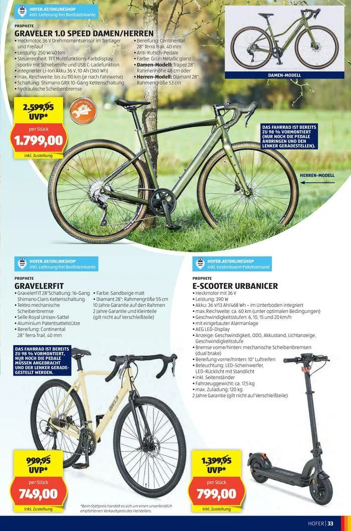 Blättern Sie online im HOFER Flugblatt von 22. Mai bis 5. Juni 2024 - Flugblätt seite 37